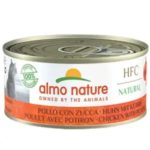 Almo Nature HFC Natural Huhn mit Kürbis 150g Dose Katzennassfutter Sichere Zahlung